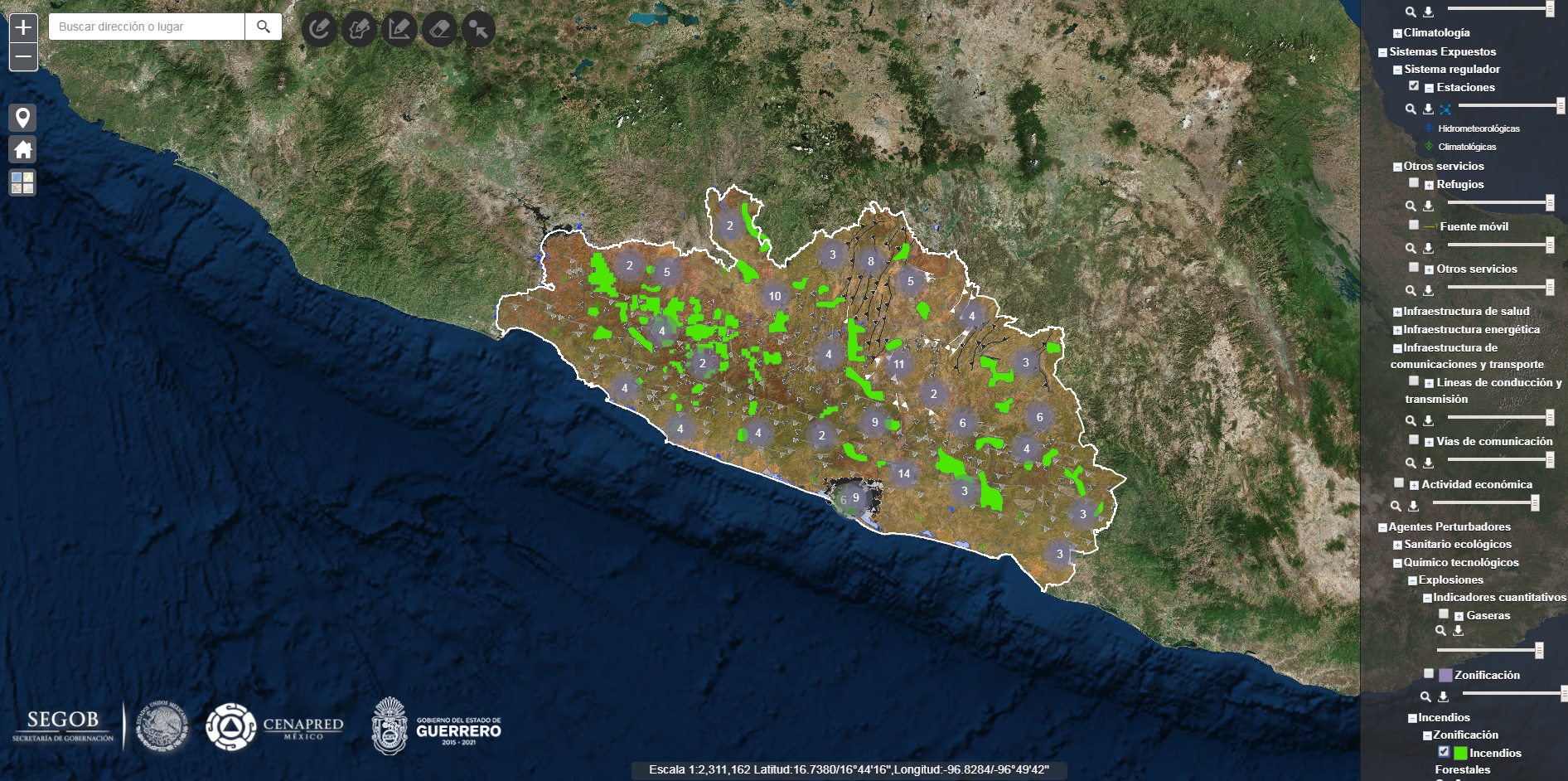 Mapa Atlas De Riesgo 