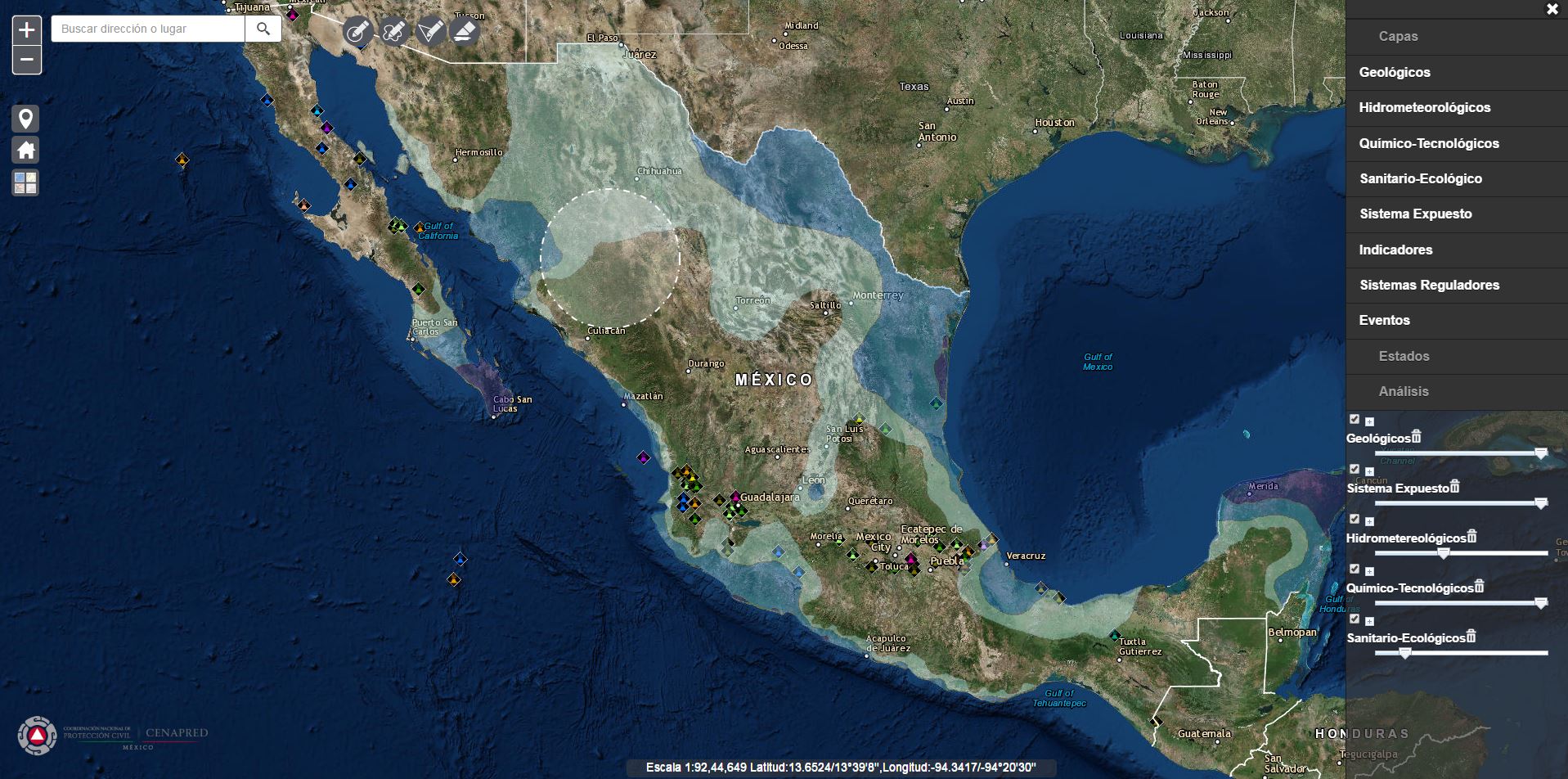 Mapa Atlas De Riesgo 